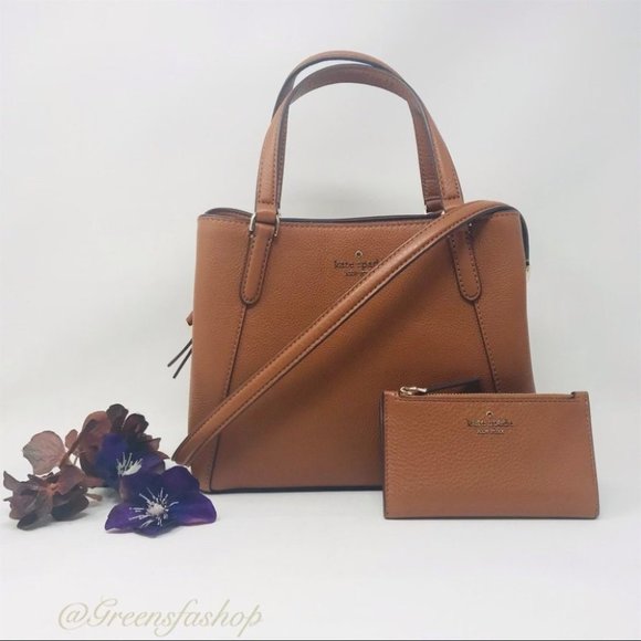 New Kate spade jackson MD triple satchel & wallet - Picture 7 of 10